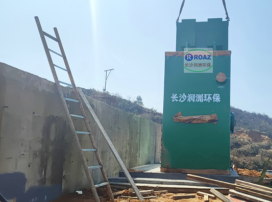 200噸一體化凈水設備投入使用；